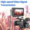 Superbat 3G/6G Micro HD-BNC Right-Angle Plug to BNC Female SDI Cable, 3 m, Belden 1855A view 3