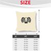 55 x 55 cm Decorative Pillow Covers, 4-Pack, Waterproof Outdoor view 2