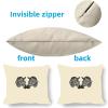 55 x 55 cm Decorative Pillow Covers, 4-Pack, Waterproof Outdoor view 3