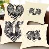 55 x 55 cm Decorative Pillow Covers, 4-Pack, Waterproof Outdoor view 4