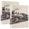 Quteprint 3-Ring Binder, 3.8 cm Round Rings, with 3 Clear Pockets view 1