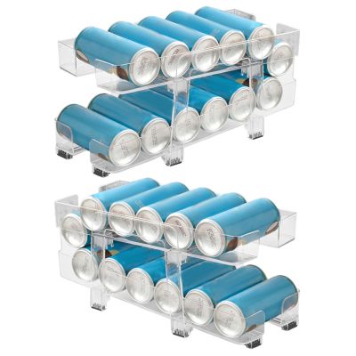 Buhygn 2-Tier Can Rack