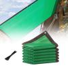 AJTXCSFOQL 85% Shade Net, Breathable HDPE Sun Shade Sail, 3.5 x 4 m view 1
