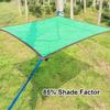 AJTXCSFOQL 85% Shade Net, Breathable HDPE Sun Shade Sail, 3.5 x 4 m view 3