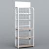 Sturdy Steel and Wood Retail Display Stand view 1