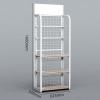 Sturdy Steel and Wood Retail Display Stand view 2