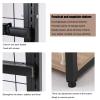 Sturdy Steel and Wood Retail Display Stand view 4