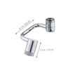HOUDERCO Swivel Faucet Extender with 2 Water Modes view 2