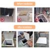 High-Performance Steel Roof Hatch with Aluminum Frame, Lockable Access Door, 31.5 x 31.5 in view 2