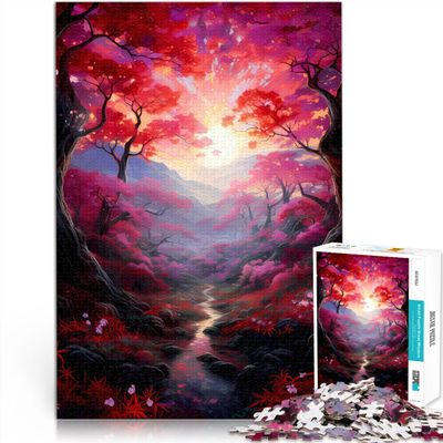 1000-Piece Landscape Puzzle for Adults, 26 x 38 cm