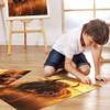 1000-Piece Wooden Gnu at Sunset Puzzle for Adults, 14+ view 4