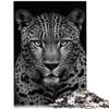 1000-Piece Leopard Portrait Cardboard Puzzle for Adults, Ages 14+, 26 x 38 cm view 2