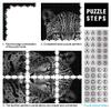 1000-Piece Leopard Portrait Cardboard Puzzle for Adults, Ages 14+, 26 x 38 cm view 3