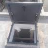 Dark Gray Roof Access Hatch with Strut and Handle, 50 x 50 cm view 2