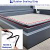 Dark Gray Roof Access Hatch with Strut and Handle, 50 x 50 cm view 4
