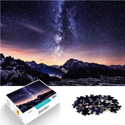 1000-Piece Milky Way Galaxy Space Puzzle for Adults, Ages 14+, 26 x 38 cm
