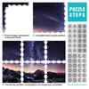 1000-Piece Milky Way Galaxy Space Puzzle for Adults, Ages 14+, 26 x 38 cm view 4