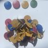100 Multicolored Push Pins view 1