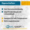 Stahl-Shop24 Stainless Steel T-Profile 30 × 30 × 4 mm, 2,000 mm, V2A 1.4301 view 4