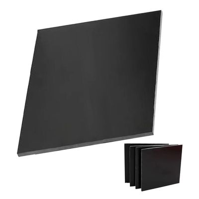 G10 Epoxy Fiberglass FR4 Black Fiberglass Sheet - Antistatic Carbon Fiber Plate for Mechanical Applications (330 mm x 330 mm x 4 mm)
