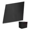 G10 Epoxy Fiberglass FR4 Black Fiberglass Sheet - Antistatic Carbon Fiber Plate for Mechanical Applications (330 mm x 330 mm x 4 mm) view 1