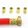 ZTZTZ 50-Pack Brass Crimp Ferrules for Spray Hoses and Rubber Tubes, 11.5–16 mm Pipe Connectors (14 mm) view 2
