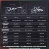 Wasd3Pods 16/20/22 in Folding Mountain Bike, Carbon Steel, 7-Speed, Dual Disc Brakes, Blue-22 view 2