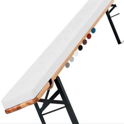 VEAI Outdoor & Indoor Bench Cushion, White, 160 x 50 x 5 cm