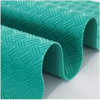 Durable Green Garage Floor Mat, 4 x 10 ft