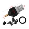2-Piece Air Valve Adapter Tire Compressor Converter for Zart Flo Air Mattresses, Strong Performance view 2
