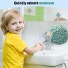 Chenille Plush Ball Hand Towel for the Bathroom view 4