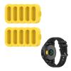10-Pack Silicone Dust Plugs for Garmin Vivoactive 6/5, Yellow view 2