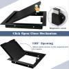 Black Drywall Access Panel, Click-to-Open Metal Maintenance Hatch view 4