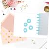 Round Plastic Binding Discs, 50-Pack, for Loose-Leaf Notebooks view 2