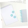 Round Plastic Binding Discs, 50-Pack, for Loose-Leaf Notebooks view 3