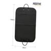 VALICLUD Foldable Black Suit Garment Bag, Breathable Oxford Fabric view 2