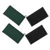 4-Piece PU Leather Bank Deposit Bags with Zippers view 1