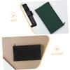 4-Piece PU Leather Bank Deposit Bags with Zippers view 3