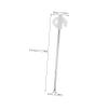 VICASKY 10-Piece Steel Tent Stakes, Sturdy Ground Spikes with Glow-in-the-Dark Design for Camping, Beach, and Garden view 2
