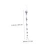 FUNOMOCYA 8-Pack Spiral Reflective Plastic Bird Deterrent Rods for Balconies and Windows view 2