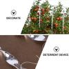 FUNOMOCYA 8-Pack Spiral Reflective Plastic Bird Deterrent Rods for Balconies and Windows view 3