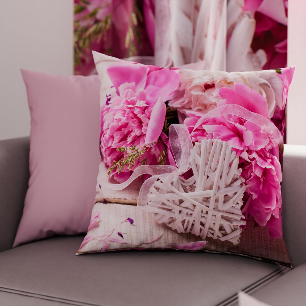 PETTI Artigiani Italiani Set of 2 Microfiber Cushion Covers, 65 x 65 cm, Made in Italy