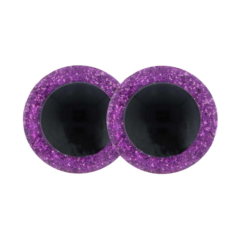 maDDma Sparkle Eyes AA, 1 Pair, Diameter 8 mm, Dome Height 7 mm, Color Choice
