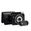 Tnfeeon Stylish and Durable PU Leather Camera Bag for SQ6, Shoulder Bag, Black view 1