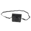 Tnfeeon Stylish and Durable PU Leather Camera Bag for SQ6, Shoulder Bag, Black view 3