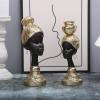 African Woman Resin Statue, Exquisite Decorative Ornament view 3