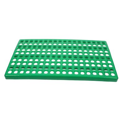 TOYANDONA Rabbit Cage Mat with Air Circulation and Urine Separation, Green