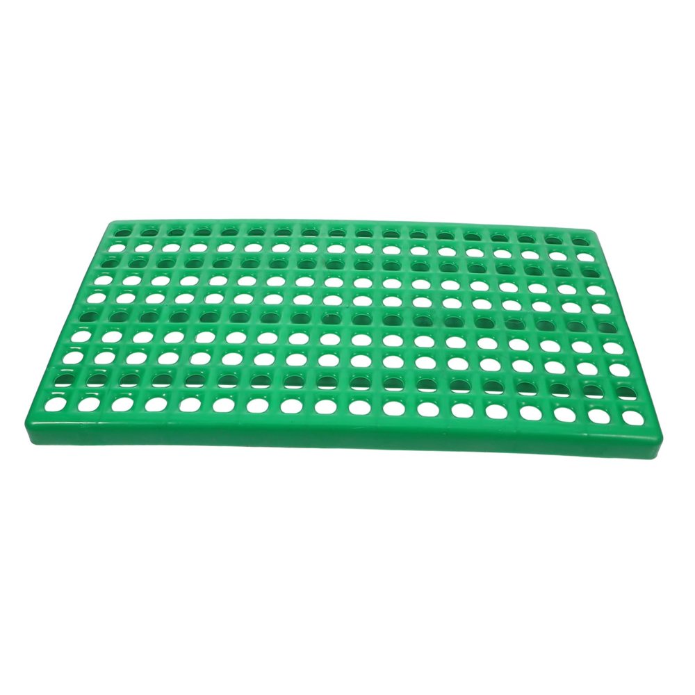 TOYANDONA Rabbit Cage Mat with Air Circulation and Urine Separation, Green