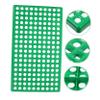 TOYANDONA Rabbit Cage Mat with Air Circulation and Urine Separation, Green view 3