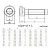 50/100-Piece 304 A2-70 Stainless Steel M1.4 M1.6 M2 M2.5 Hex Socket Screws (10 mm, M2.5, 50 pcs) view 2